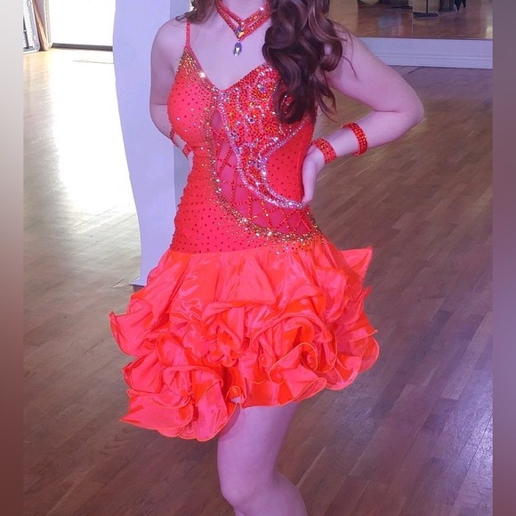Dresses & Skirts - Latin Rhythm Competition Dress